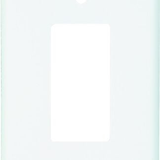 Eaton Cooper Wiring 2751W-BOX Decorative Wallplate, 1-Gang, White Sells in Quantity of 10