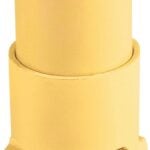 Eaton Wiring Devices 4227-BOX Electrical Connector, 2 -Pole, 15 A, 250 V, NEMA: NEMA 6-15, Yellow