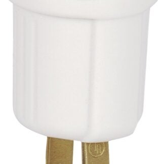 Arrow Hart 738W-BOX Adapter, 660 W, 1-Outlet, Thermoplastic, White