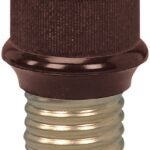 Eaton Wiring Devices 808-BOX Lamp Holder Adapter, 660 W, 1-Outlet, Brown