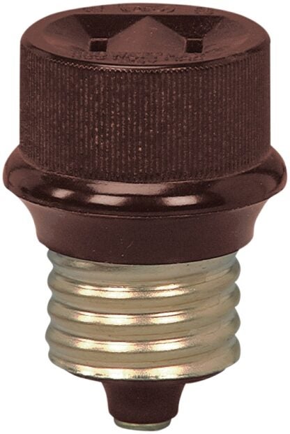 Eaton Wiring Devices 808-BOX Lamp Holder Adapter, 660 W, 1-Outlet, Brown