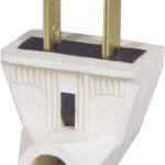 Eaton Wiring Devices 84-6W-BOX Electrical Plug, 2 -Pole, 15 A, 125 V, NEMA: NEMA 1-15, White