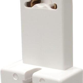 Eaton Wiring Devices 924W-BOX Lamp Holder, 600 VAC, 660 W, White Sells in Quantity of 10