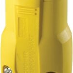 Arrow Hart AH5969Y Electrical Connector, 2 -Pole, 15 A, 125 V, Female, NEMA: NEMA 5-15, Yellow