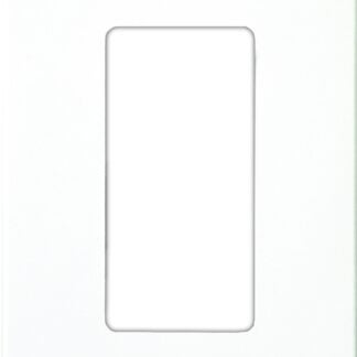 Eaton Cooper Wiring PJS PJS26W Wallplate, 4-7/8 in L, 3-1/8 in W, 1 -Gang, Polycarbonate, White, High-Gloss