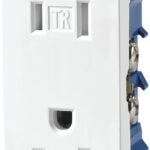 Eaton Wiring Devices TR1107W Duplex Receptacle, 15 A, 2-Pole, 5-15R, White