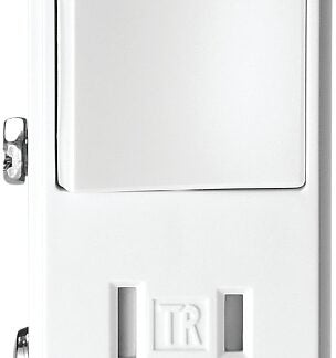 COOPER INDUSTRIES TR7730W Decorator Tamper Resistant Combination Switch/Receptacle, 4.19 in L x 1.3 in W x 1.08 in D