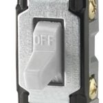 Eaton Wiring Devices CS120W Toggle Switch, 20 A, 120/277 V, Screw Terminal, Nylon Housing Material, White