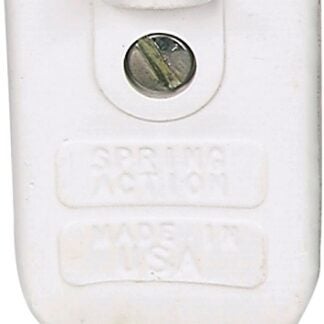 Eaton Wiring Devices SA993W Electrical Connector, 2 -Pole, 15 A, 125 V, NEMA: NEMA 5-15, White