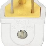 Eaton Wiring Devices SA399W Electrical Plug, 2 -Pole, 15 A, 125 V, NEMA: NEMA 5-15, White