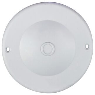 Eaton Cooper Wiring 37150W Pendant Cover, 4 in Dia, Round, PVC, White