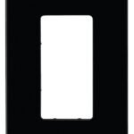 Eaton PJS26BK Wallplate, 4-7/8 in L, 3-1/8 in W, 1-Gang, Polycarbonate, Black, High-Gloss Sells in Quantity of 20