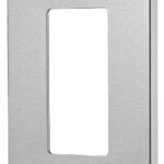 Eaton Cooper Wiring PJS PJS26SG-SP-L Wallplate, 4-7/8 in L, 3-1/8 in W, 1 -Gang, Polycarbonate, Silver Granite Sells in Quantity of 10