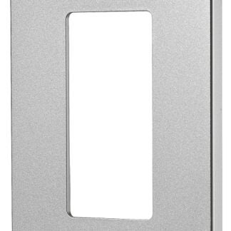 Eaton Cooper Wiring PJS PJS26SG-SP-L Wallplate, 4-7/8 in L, 3-1/8 in W, 1 -Gang, Polycarbonate, Silver Granite Sells in Quantity of 10