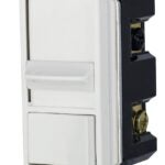 Eaton Cooper Wiring AL SAL06P3-W-2K-L Slide Dimmer, 120 V, 300, 600 W, CFL, ELV, FLR, HAL, INC, LED, MLV Lamp, White