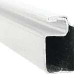 Make-2-Fit PL14080 Screen Frame, 3/4 in W, 5/16 in H, 94 in L, Aluminum, White Sells in Quantity of 20