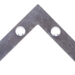 ProSource FC-Z02-013L Corner Brace, 2 in L, 2 in W, 3/8 in H, Steel, Zinc-Plated, 1.6 mm Thick Material Sells in Quantity of 20