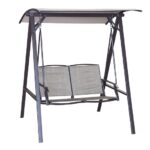 Seasonal Trends YN8091 Swing, 450 lbs Seating, Steel Frame, Dark Brown Frame