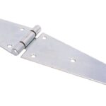 ProSource HSH-Z12-013L Strap Hinge, 3.5 mm Thick Leaf, Steel, 180 Range of Motion Sells in Quantity of 5