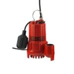 Red Lion 14942744 Sump Pump, 1-Phase, 4.4 A, 115 V, 1/3 hp, 1-1/2 in Outlet, 25 ft Max Head, 3350 gph, Cast Iron