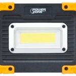 PowerZone OG002 Work Light, 1-Lamp, LED Lamp, 1500 Lumens, Black with Orange Sells in Quantity of 6