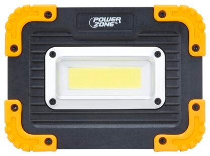 PowerZone OG002 Work Light, 1-Lamp, LED Lamp, 1500 Lumens, Black with Orange Sells in Quantity of 6