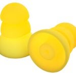 Plugfones ComforTiered Series PRP-SY10 Replacement Plugs, 26 dB NRR, Silicone Ear Plug, Yellow Ear Plug