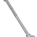 National Hardware N245-183 Eye Bolt, 1/2-13 Thread, 5-7/8 in L Thread, 1 in ID x 1-3/4 in OD Dia Eye, 10 in L Shank