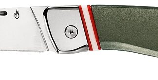 Gerber 31-003722 Folding Pocket Knife, 2.9 in L Blade, Stainless Steel Blade, 1-Blade, Green Handle