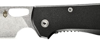 Gerber FlatIron Series 31-003477 Folding Knife, 3.6 in L Blade, Stainless Steel Blade, Textured Handle