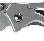 Gerber Paraframe Series 31-003612 Folding Knife, 3 in L Blade, Stainless Steel Blade, Silver Handle