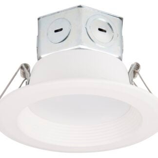 Boston Harbor DL4-051-3K Recessed LED Kit, Steel & Aluminum, White, 1-Piece