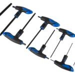 Vulcan JL-HKT-8M Hex Key Set, 8 -Piece, Steel, Black/Blue, Specifications: Metric Measurement