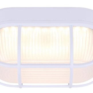 Canarm LOL386WH Outdoor Light, Integrated LED Lamp, 819 Lumens, 3000 K Color Temp, White