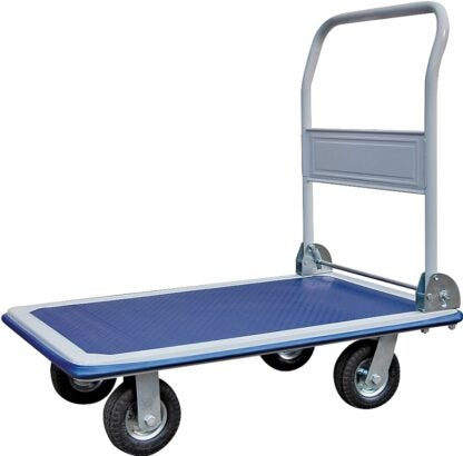 ProSource PH3001GX Platform Cart, 4-Wheel, Pneumatic & Swivel Wheel