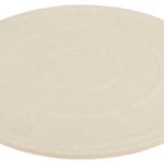 Omaha BBQ-37239 Pizza Stone, 15 in L, Cordierite, Beige Sells in Quantity of 4