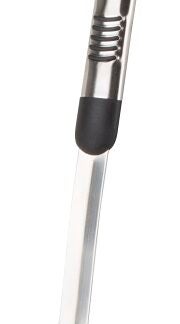 Omaha BBQ-8112443B Premium BBQ Fork SS Handle, 1.9 mm, Stainless Steel Blade, Stainless Steel, Aluminum Handle