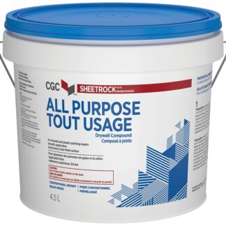 Sheetrock 381422 Drywall Compound, Paste, Off-White, 4.5 L Pail