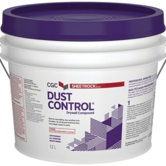 Sheetrock Dust Control 380163 Drywall Compound, Paste, Off-White