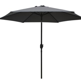 Seasonal Trends 59655 Tilt/Crank Market Umbrella, 94.4 in H, 106.3 in W Canopy, 106.3 in L Canopy, Hexagonal Canopy