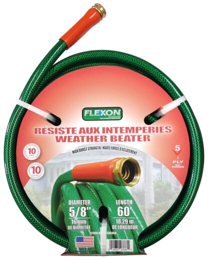 Flexon WB5860CN Hose Water Beater, 5/8 in, 100 ft L, Vinyl