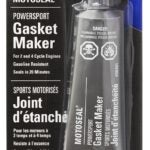 Permatex MotoSeal 38401 Gasket Maker, 80 mL Tube, Paste, Aromatic