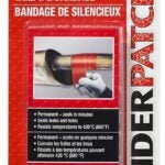 Permatex 90331 Muffler and Tailpipe Bandage, 2 in W, 42 in L, White, 800 deg F