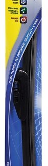 Rain-X Latitude 99826 Wiper Blade, Contoured Blade, 26 in L Blade, Metal/Rubber