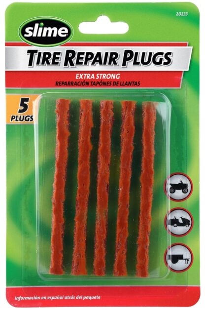 Slime 20233 Tire Repair Plug, Butyl Rubber