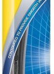 Rain-X Latitude 99816 Wiper Blade, 16 in, Contoured Blade, Synthetic Rubber