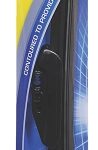 Rain-X Latitude 99828 Wiper Blade, 28 in, Contoured Blade, Synthetic Rubber