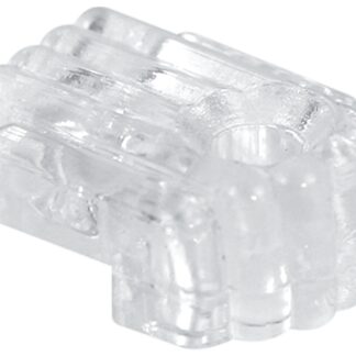 Prime-Line U9002 Mirror Clip, Acrylic, Clear, 6/PK Sells in Quantity of 6