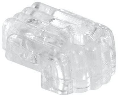 Prime-Line U9002 Mirror Clip, Acrylic, Clear, 6/PK Sells in Quantity of 6