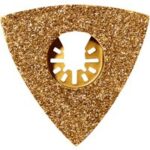 Rockwell RW8923 Triangular Oscillating Rasp, Carbide Abrasive, 3-1/8 in L